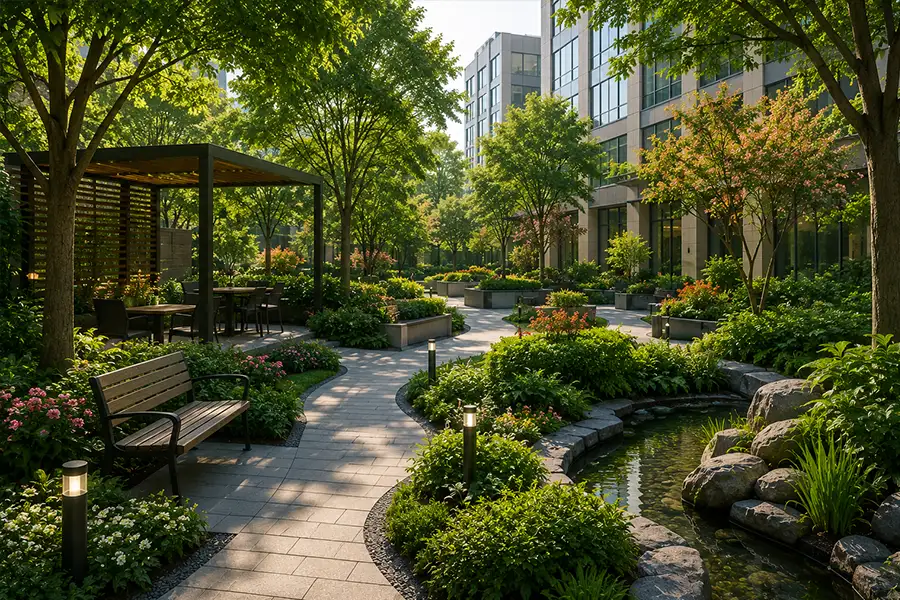 Ekatva Orable Business Park Garden
